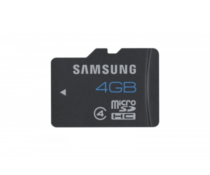 Karta pamięci Samsung 4GB microSDHC Standard 24MB/s + adapter SDHC